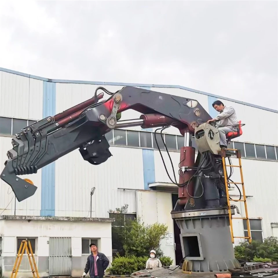 folding boom marine crane folding boom marine crane